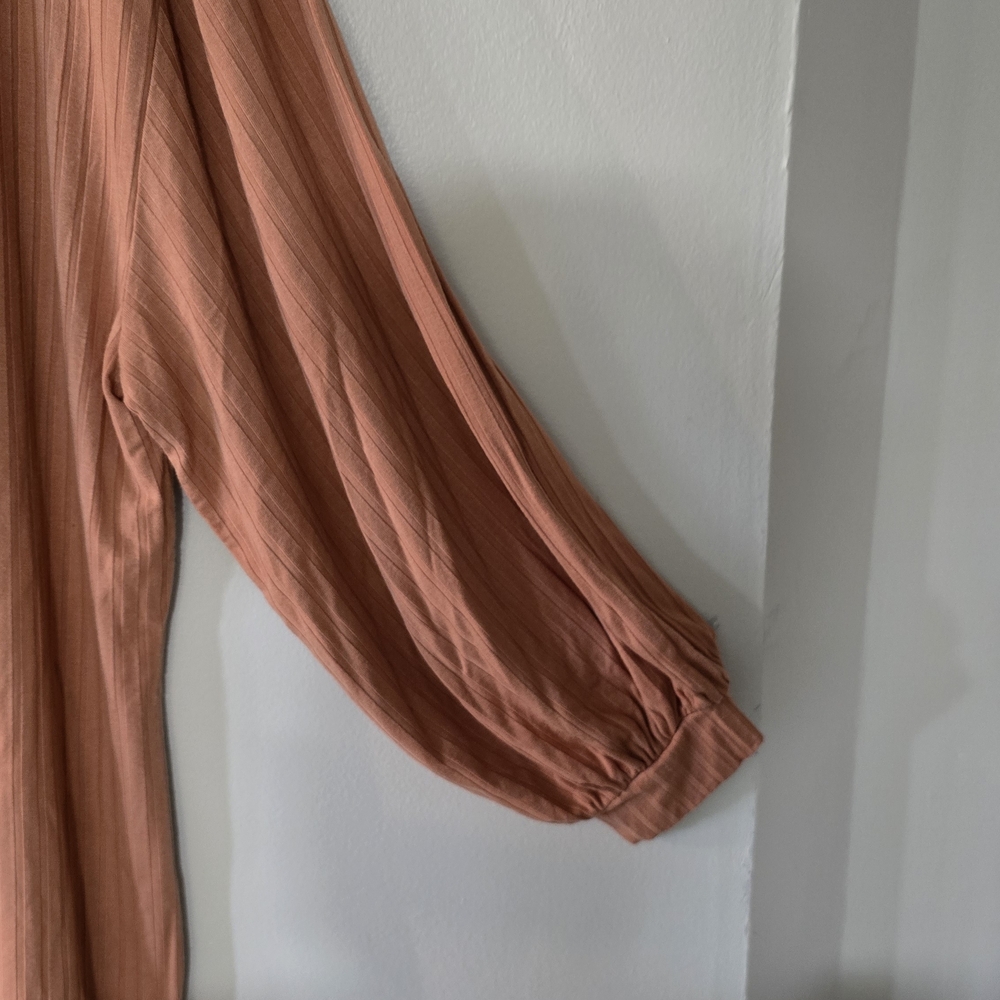 Daily Ritual Women's Terracotta Blouse - Picture 4 of 5